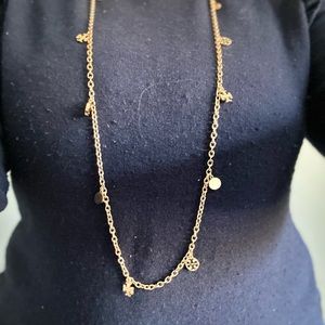Like New TORY BURCH 18 inch gold color necklace. Make an offer!